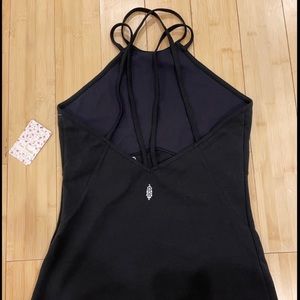 Free People Strappy Cutout Yoga Active Movement Tank